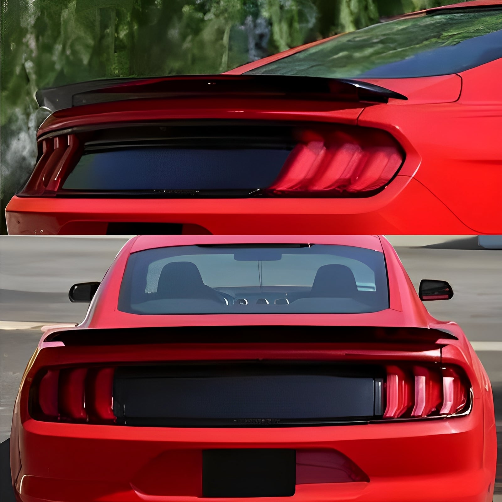 Rear Trunk Spoiler Wing 2015-2023 Ford Mustang GT500 GT350 W2-1