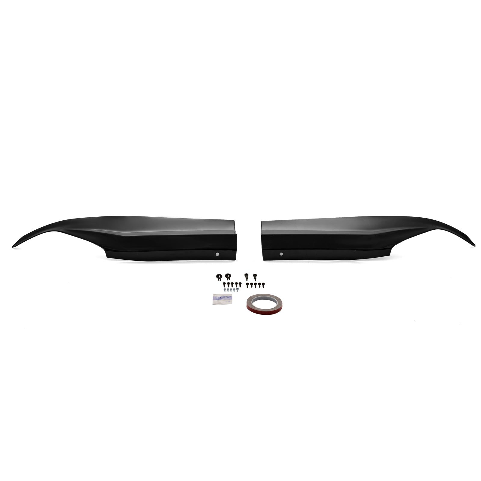 For 2018-2021 Honda Accord bumper corner#color_Gloss Black