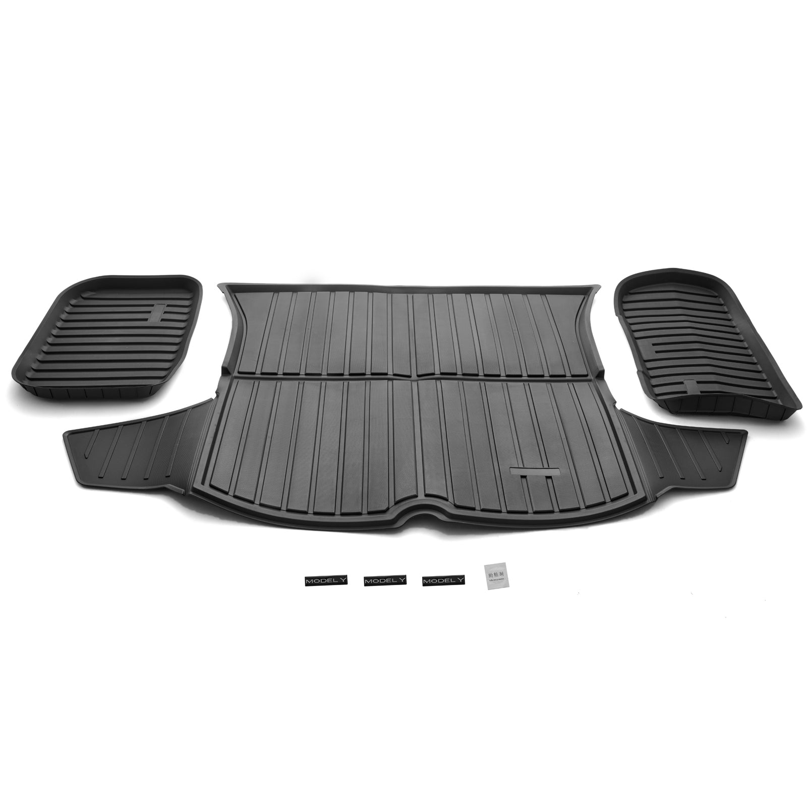 For 2025 New Model Y Front and Rear Trunk Mat Set - 3 Pieces