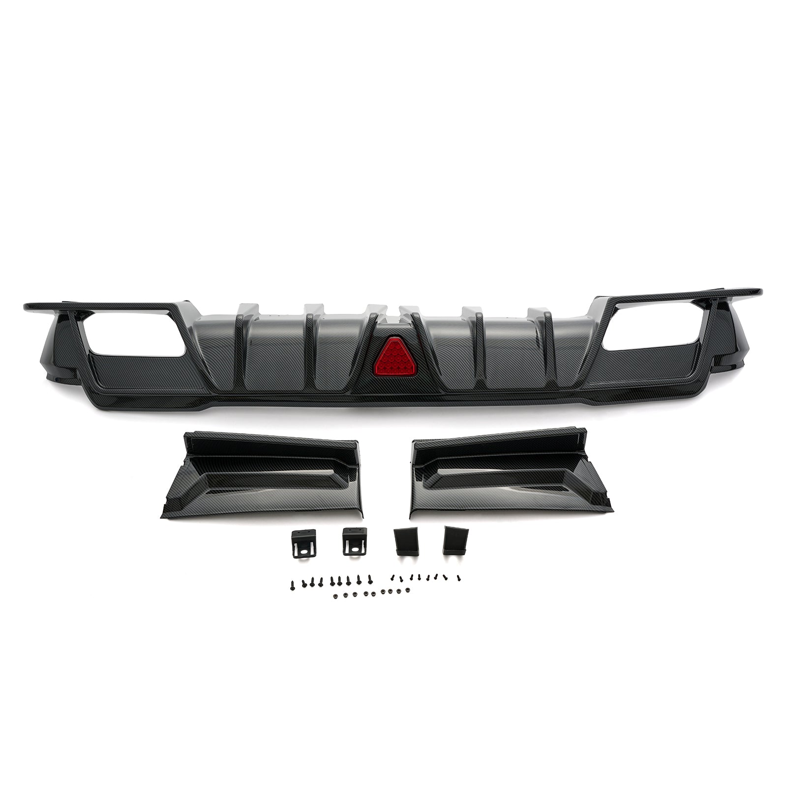 For 2023-2025 Honda CR-V CRV LED Rear Bumper Diffuser Lip Spoiler