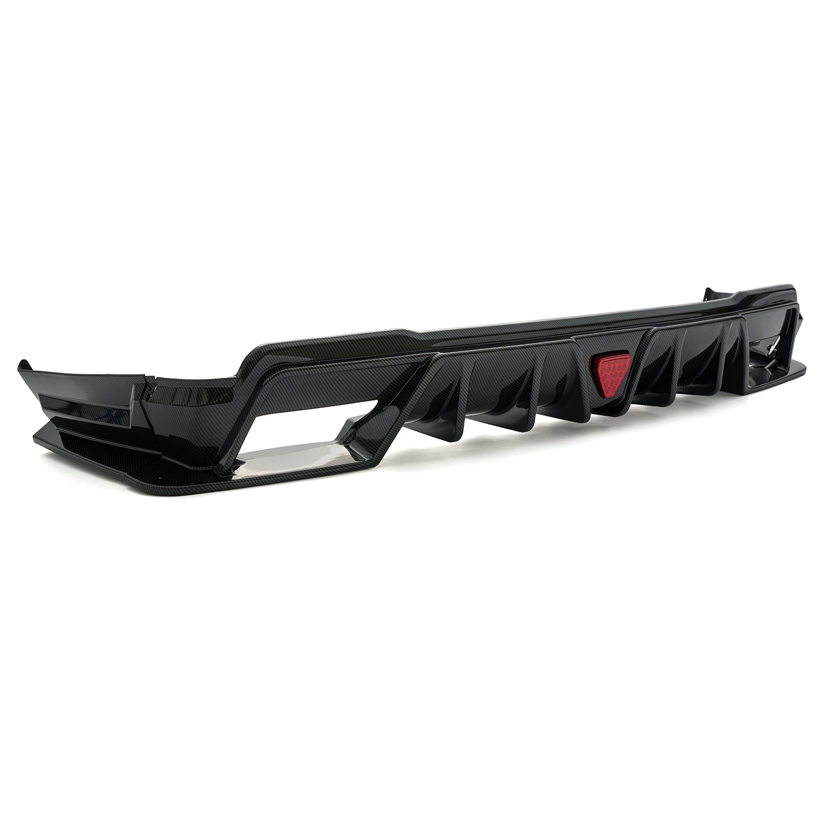 For 2023-2025 Honda CR-V CRV LED Rear Bumper Diffuser Lip Spoiler