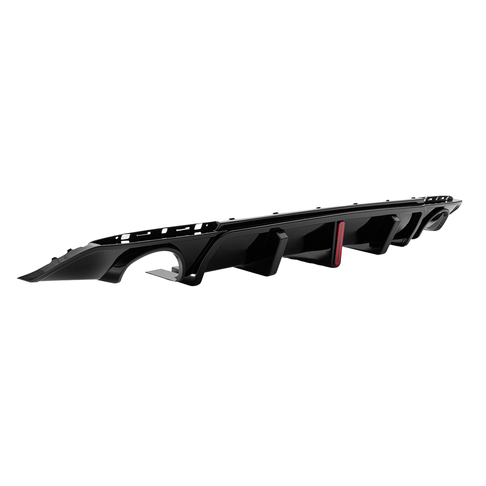 For 2015-2023 Chrysler 300 SRT LED Light Rear Bumper Diffuser