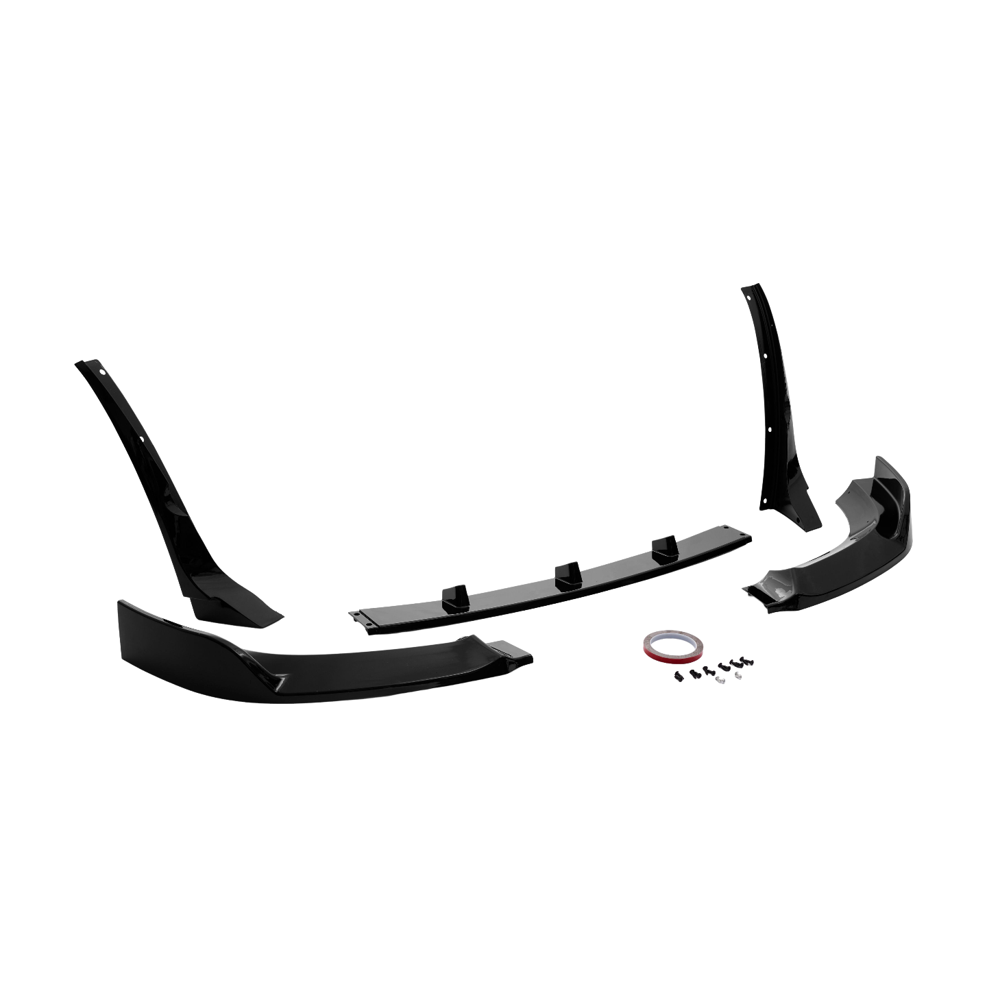 For 2017-2021 Jeep Grand Cherokee SRT AMPP Winglet Front Bumper Lip