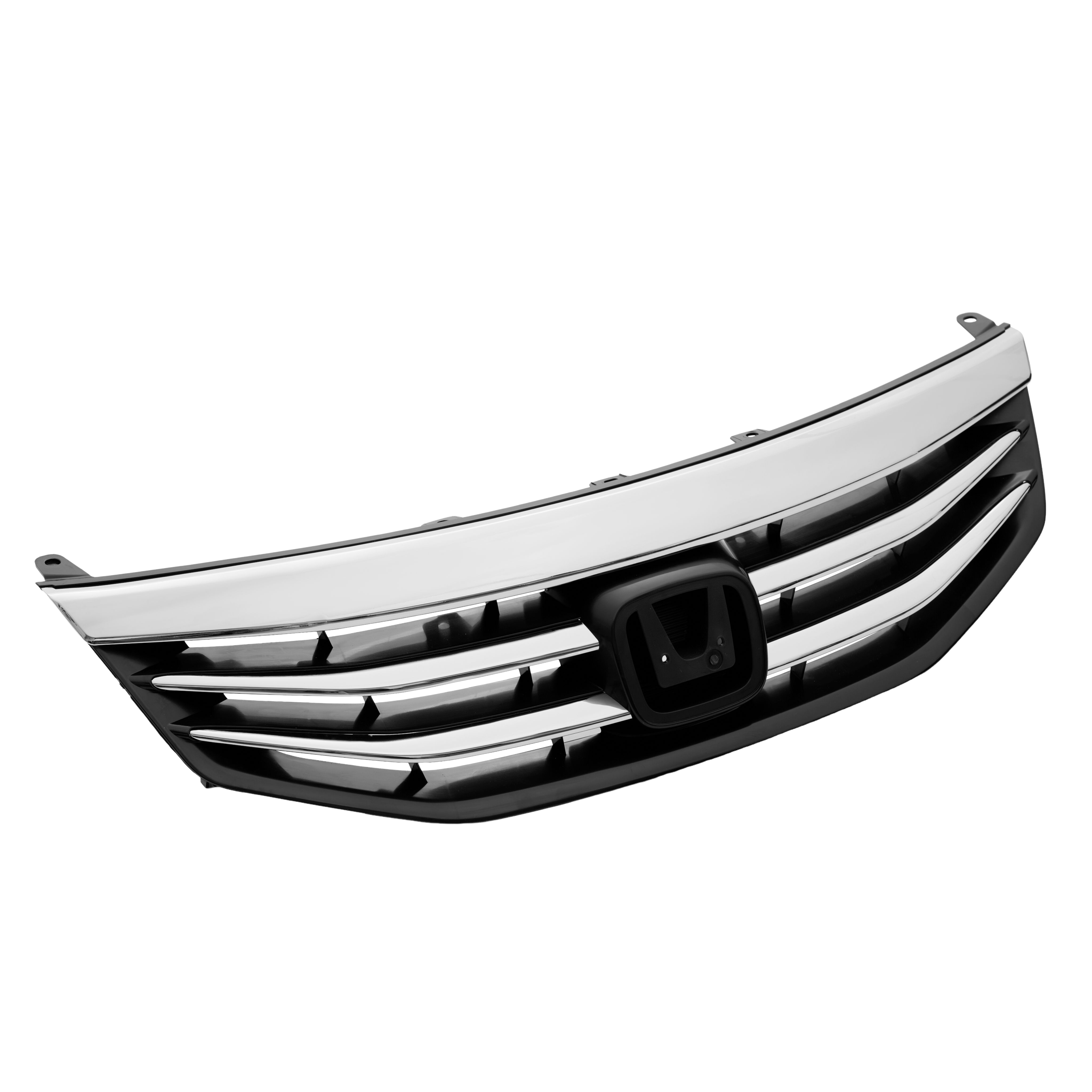 For 2011-2012 Honda Accord Front Bumper Grille Chrome Hood Grill