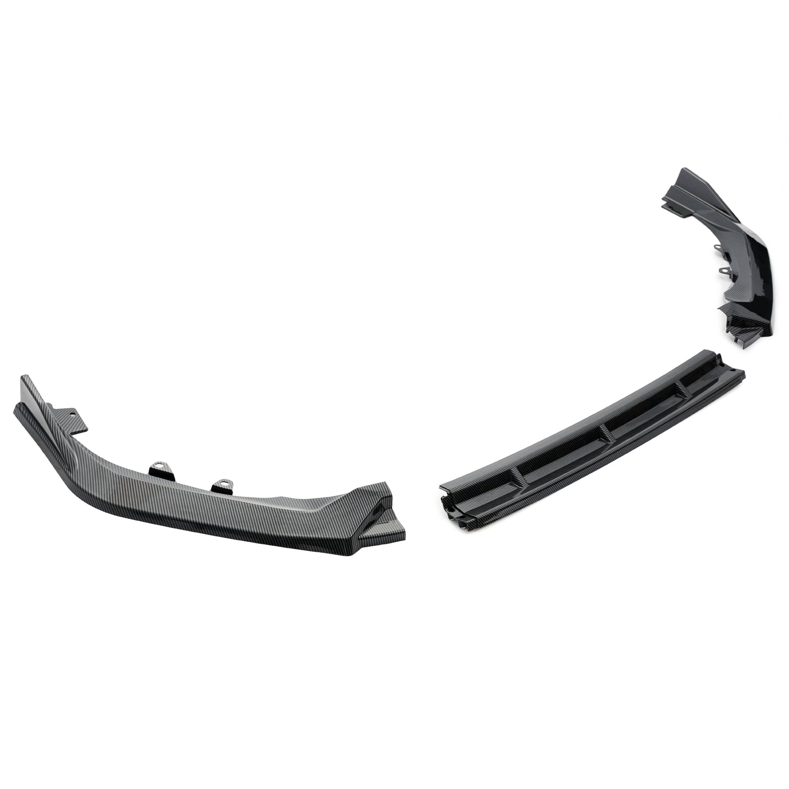 For 2025 Honda Civic Front Bumper Lip Splitter 3pc Style