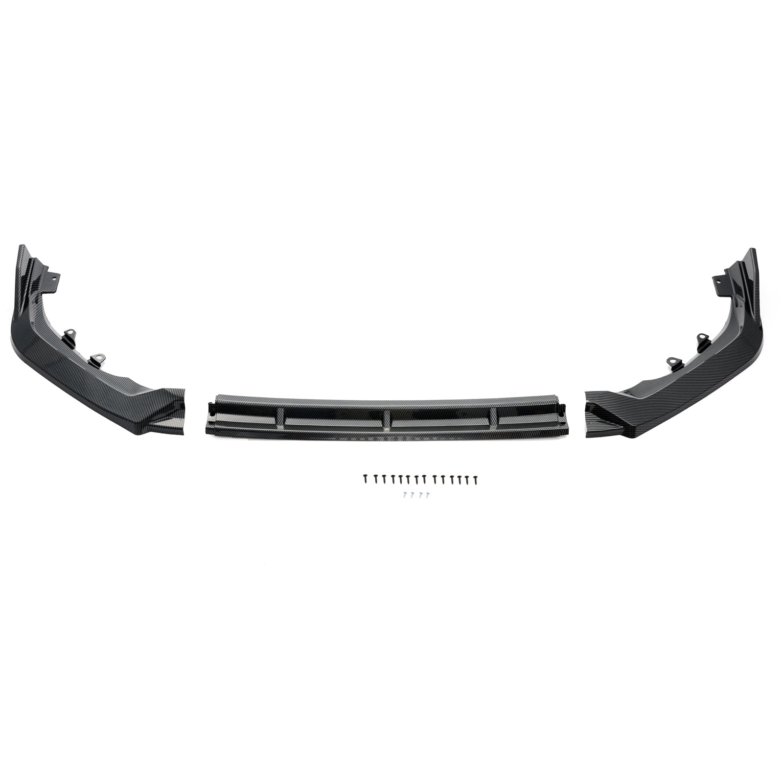 For 2025 Honda Civic Front Bumper Lip Splitter 3pc Style
