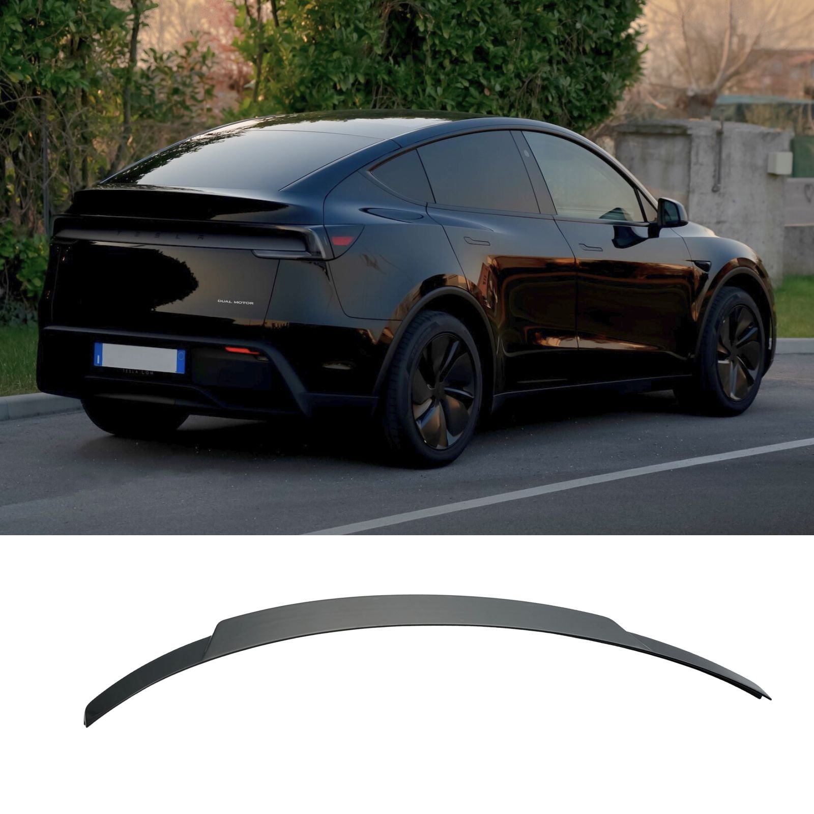 For 2025+ Tesla Model Y L Style Rear Trunk Spoiler Wing