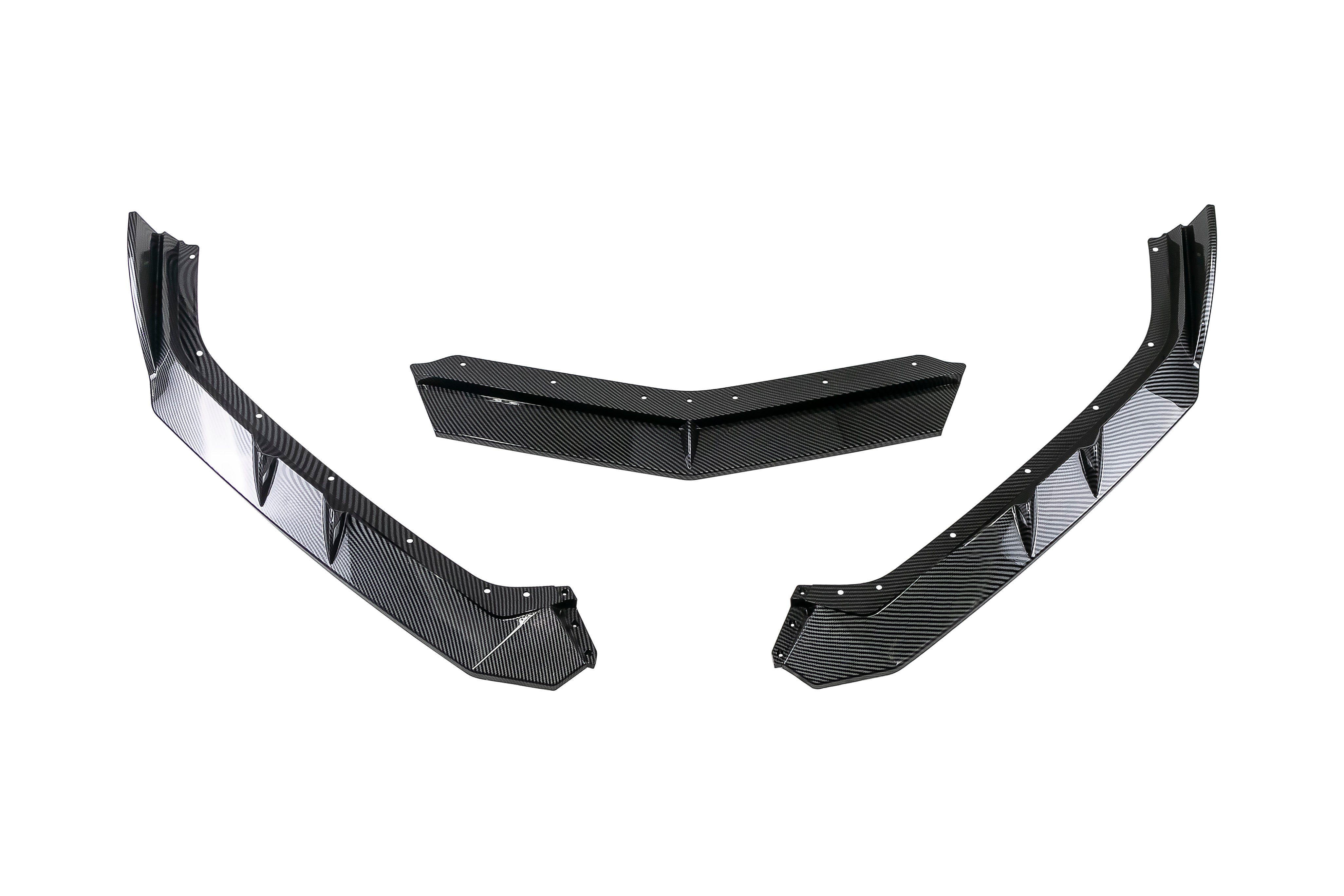 For Chevrolet Corvette C8 2020-2024 Front Bumper Lip Splitter