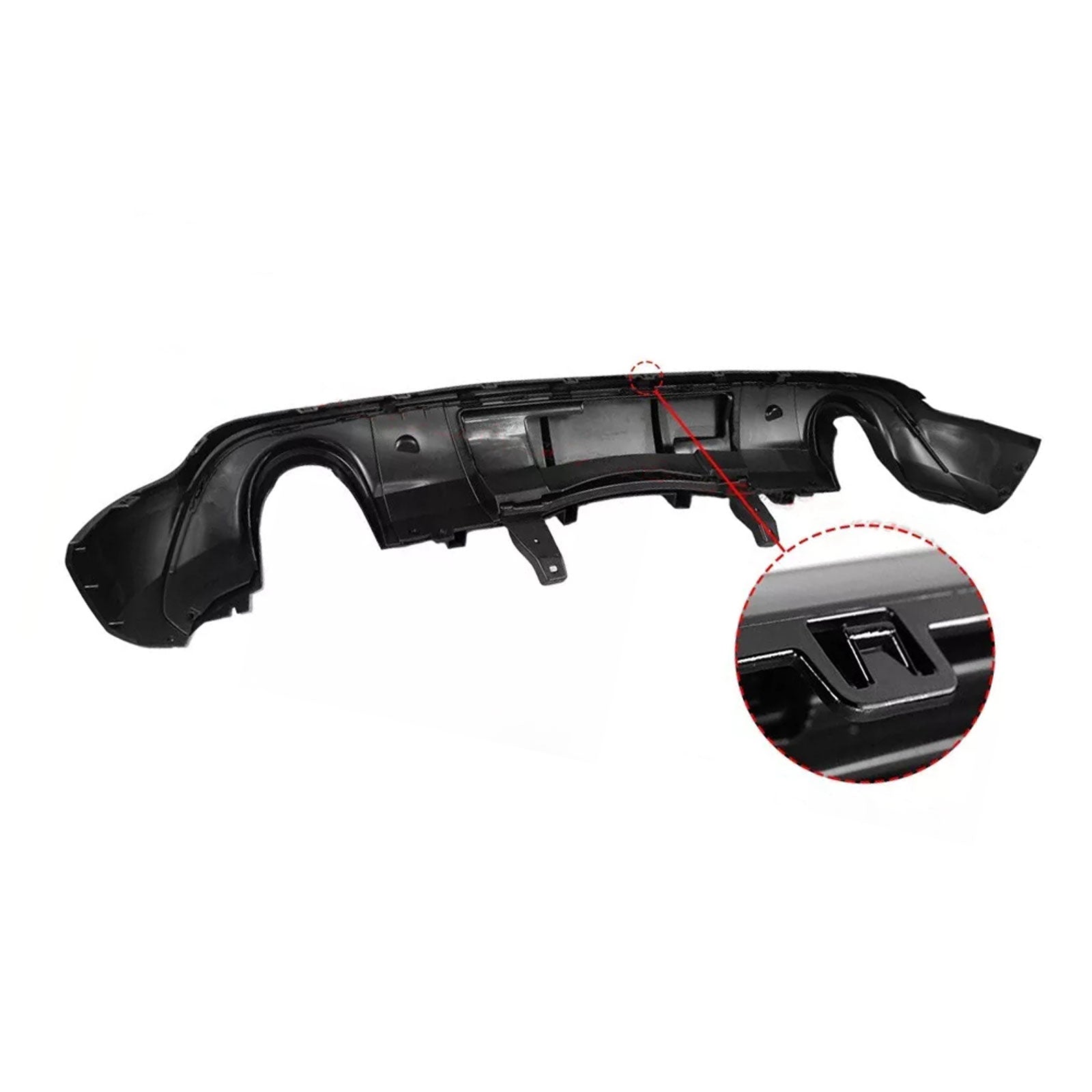 Rear Bumper Diffuser For 2011-2025 Dodge Durango R/T SRT