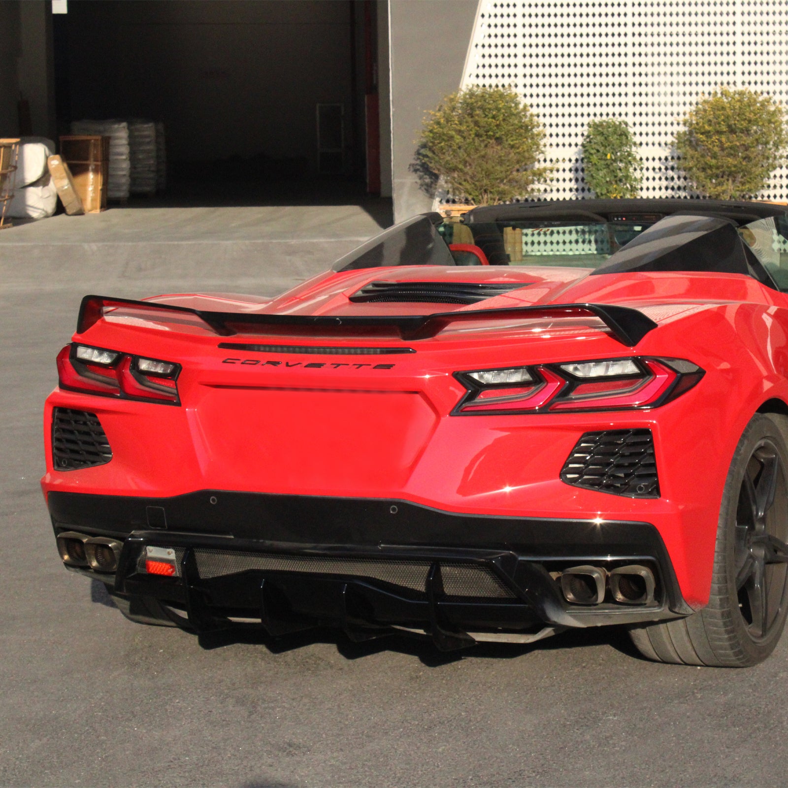 For 2020-2025 Chevrolet Corvette C8 Rear Diffuser Lip