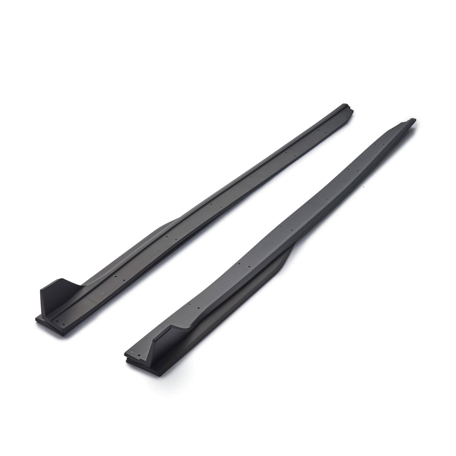 Side Skirts For 15-23 Ford Mustang GT500 Style Extension Splitter W/ Winglet