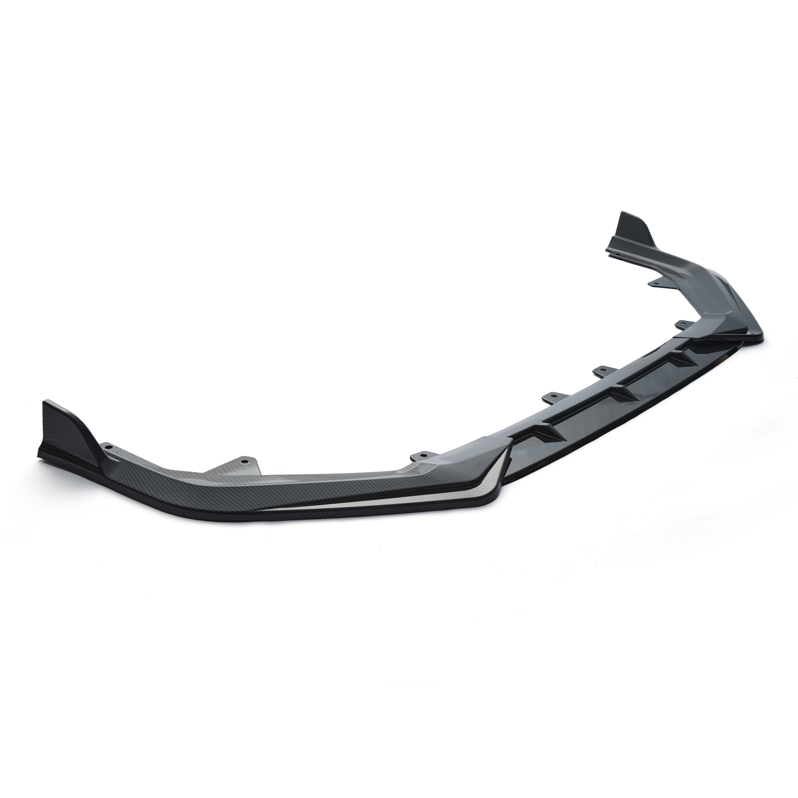 Front Bumper Lip Splitter For 2022-2024 Honda Civic LX EX Si JDM 3pc Style