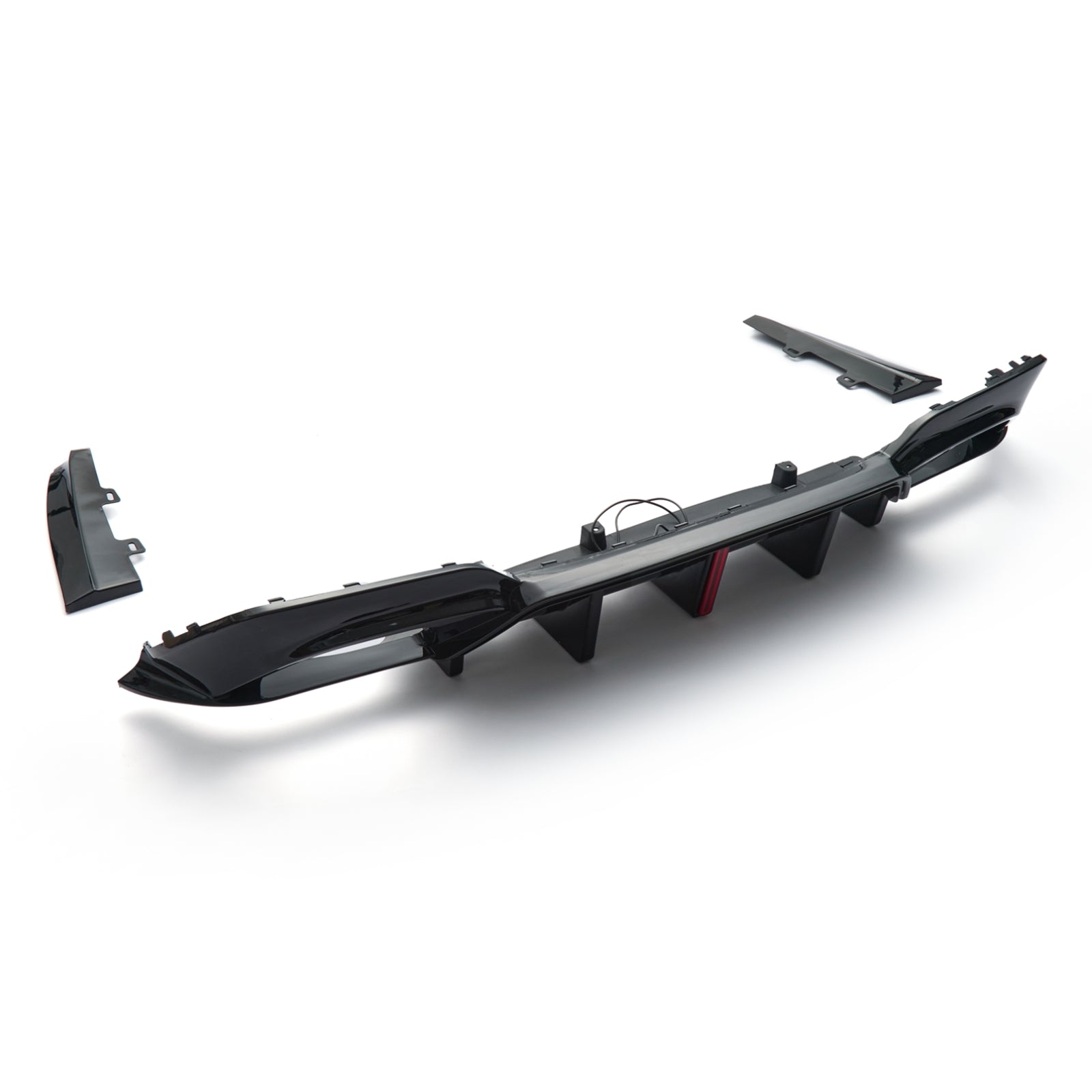 For 2019-2022 BMW 3 Series 330i M340i G20 M Sport Rear Diffuser LED