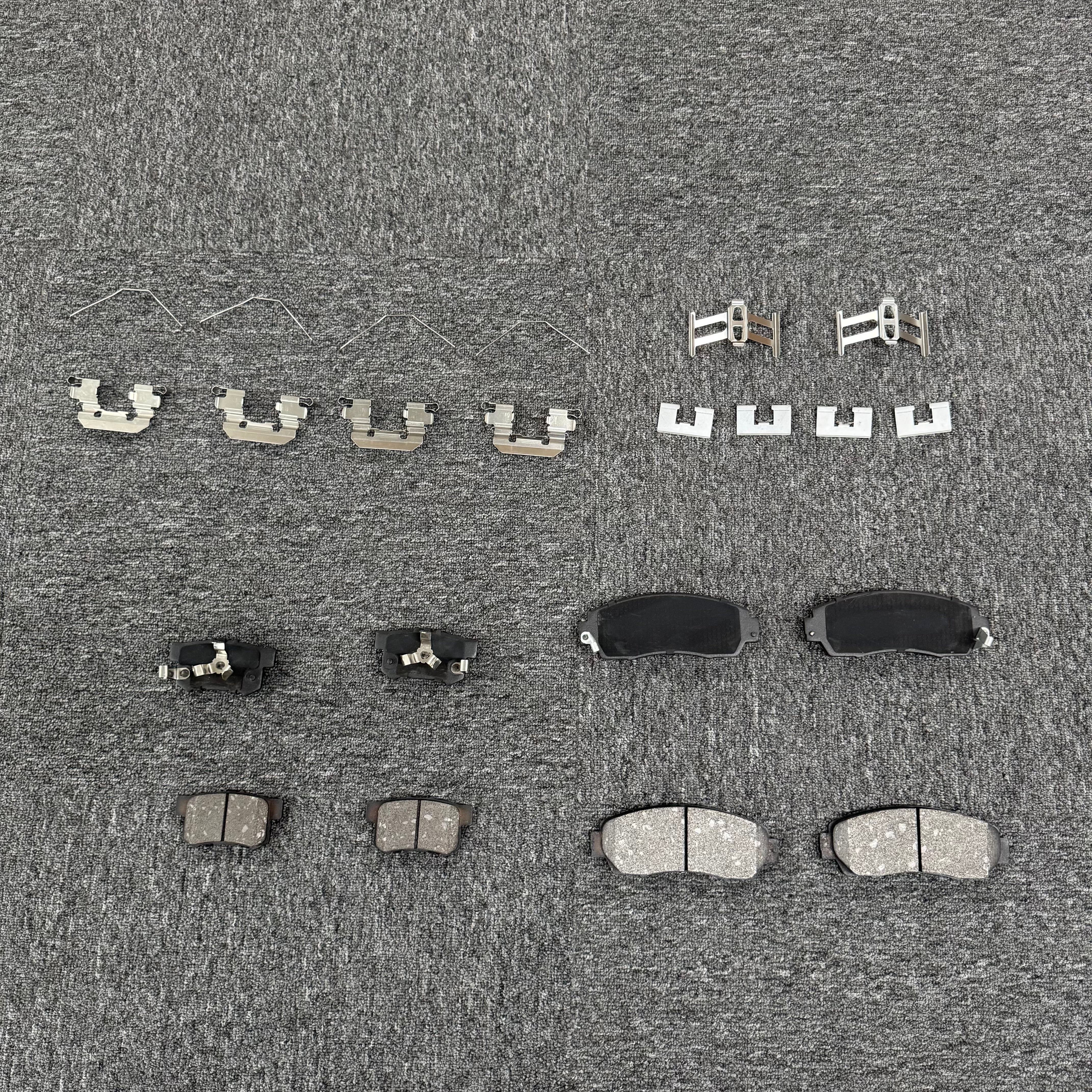 For 2012 - 2016 Honda CR-V Front and Rear Disc Brake Rotors Ceramic Brake Pads