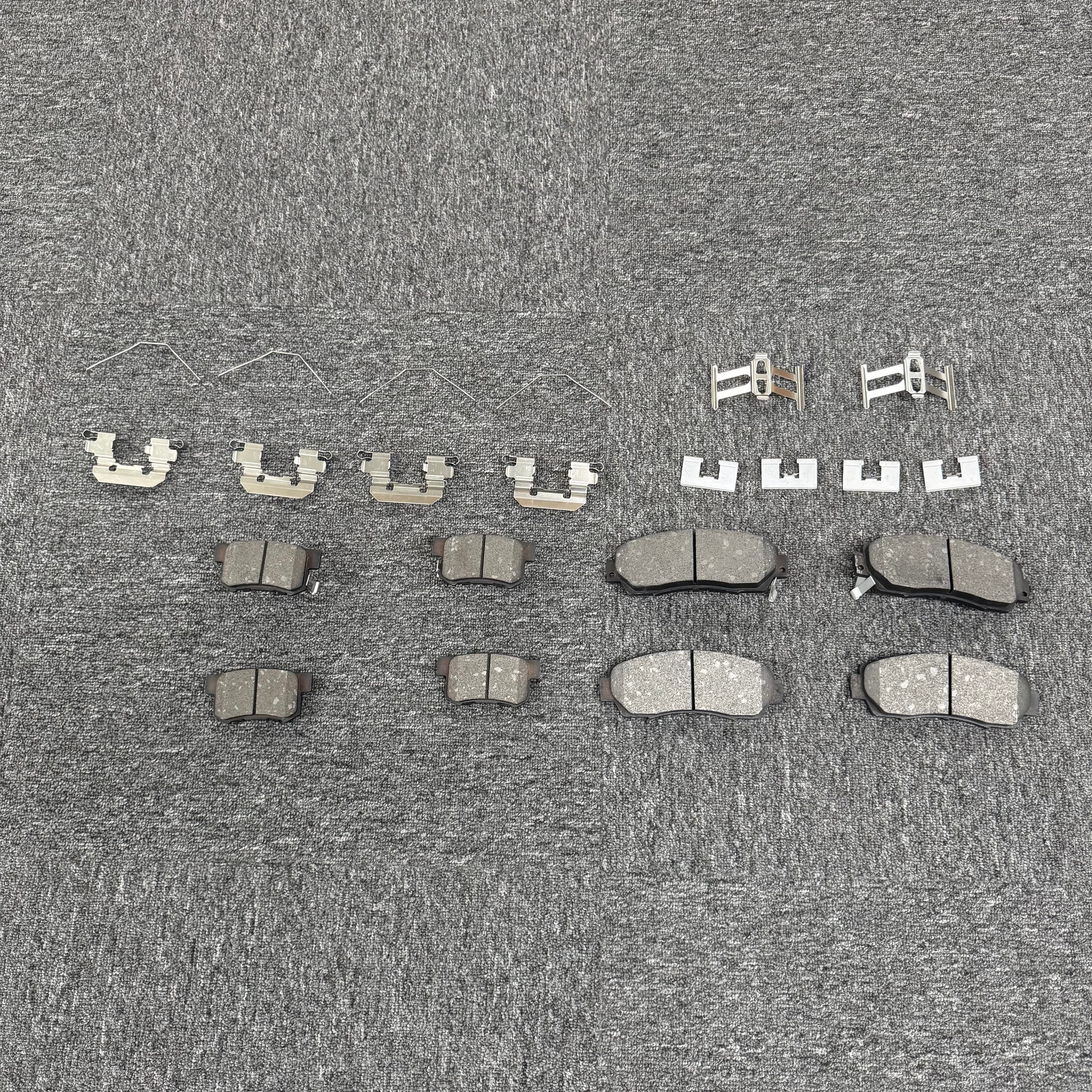 For 2012 - 2016 Honda CR-V Front and Rear Disc Brake Rotors Ceramic Brake Pads