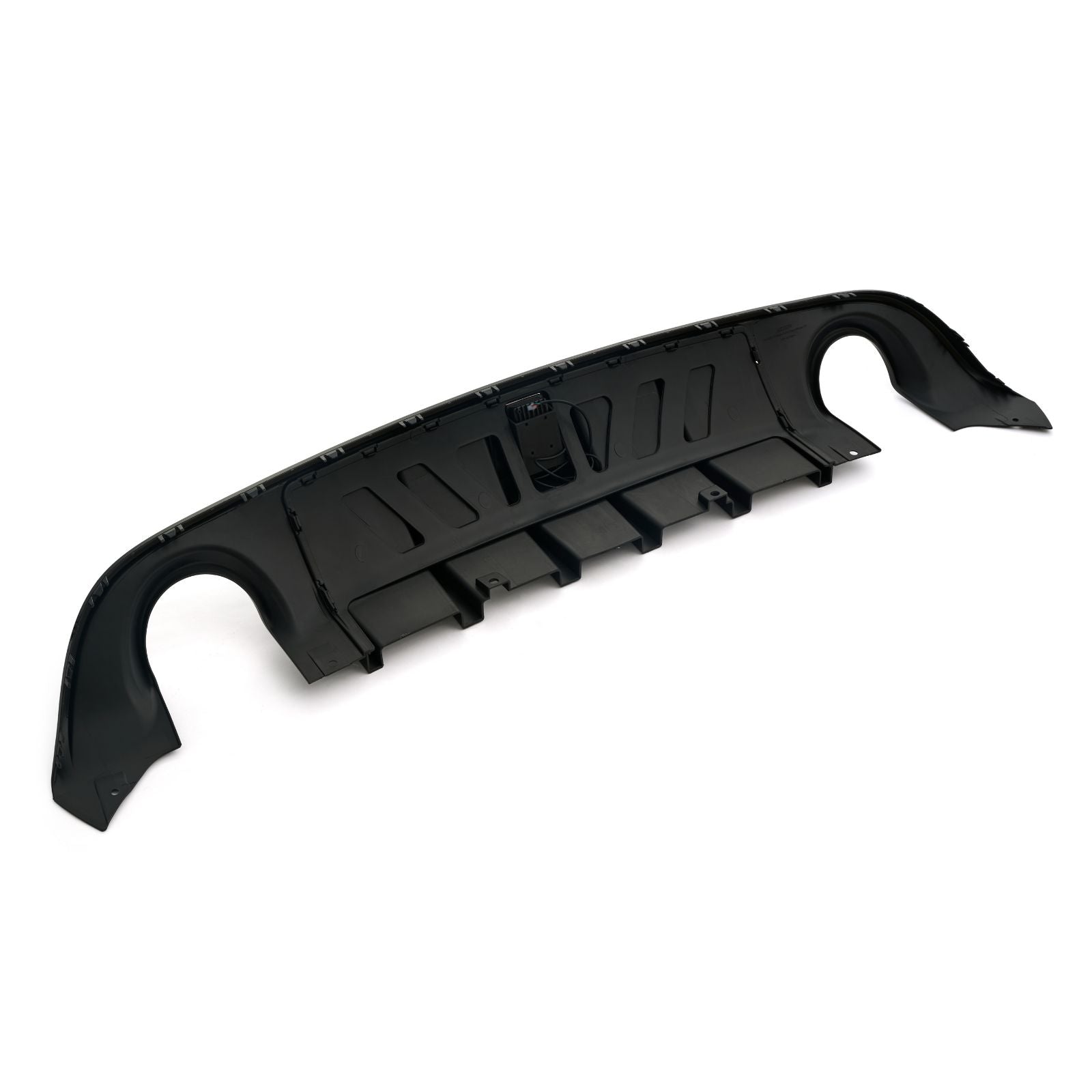 For 15-2023 Dodge Charger SRT R/T Scat Pack Quad Tip Rear Diffuser Red LED Light