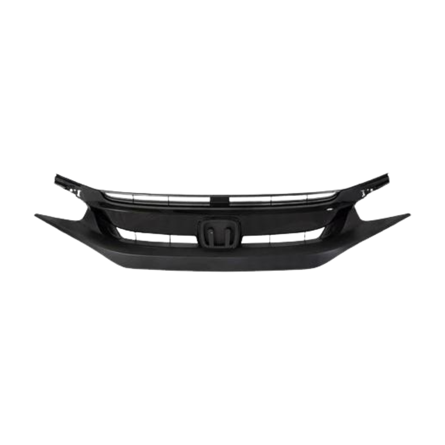 For 2019-2021 Honda Civic Front Bumper Grille Fog lights Brackets Radiator Cover Kit