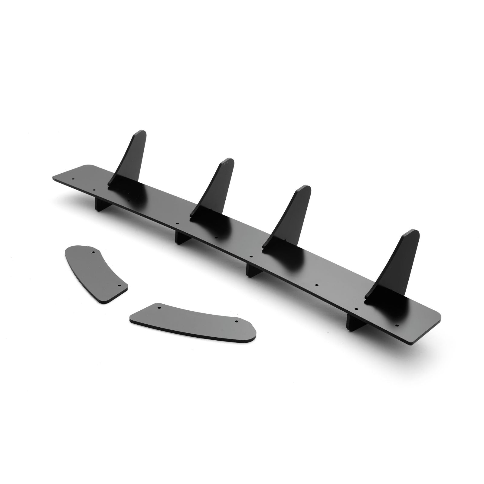 For 2014-2017 Volkswagen VW Golf 7 MK7 GTI Rear Bumper Lip Diffuser Spoiler Splitter