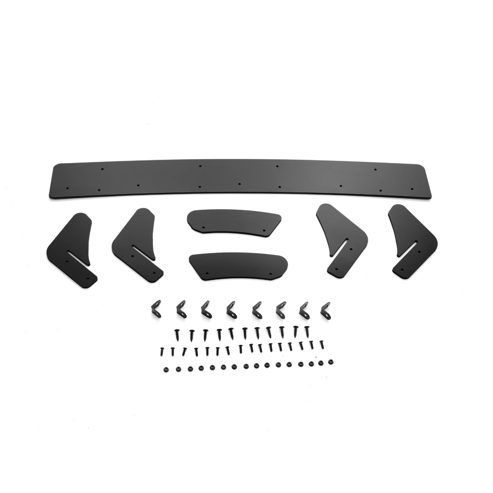 For 2014-2017 Volkswagen VW Golf 7 MK7 GTI Rear Bumper Lip Diffuser Spoiler Splitter