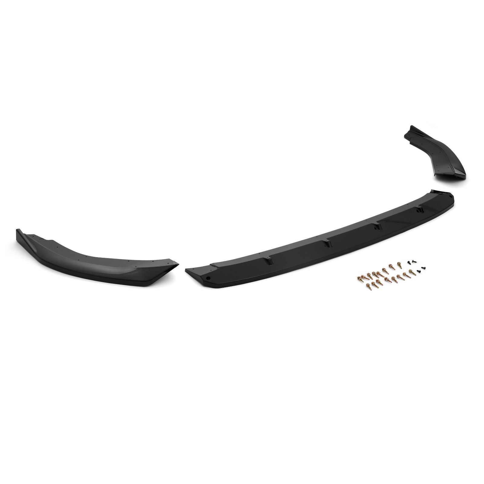 For 2022-2025 Volkswagen Golf GTI MK8 V Style Front Bumper Lip Splitter