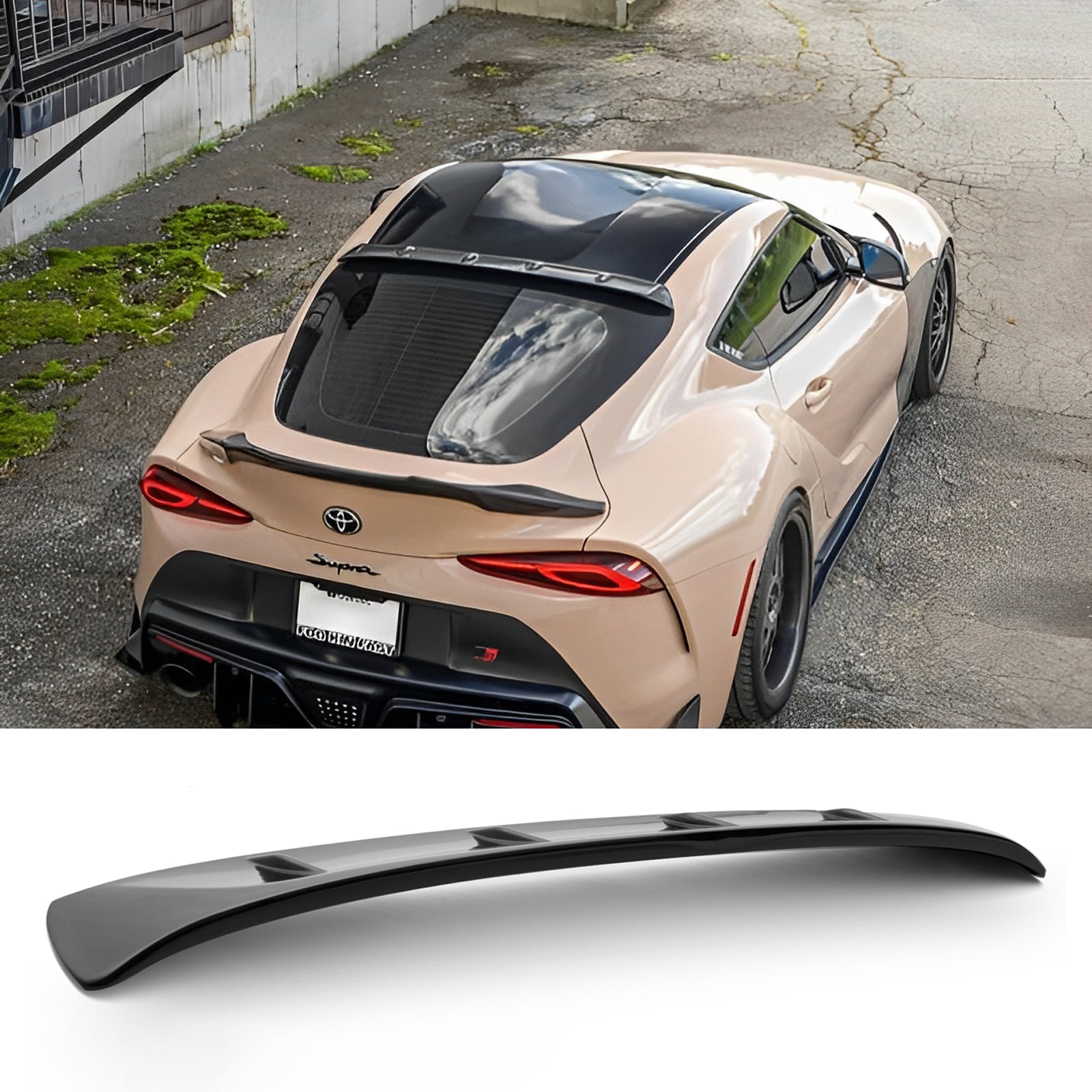 For 2020 - 2024 Toyota Supra A90 A91 Rear Window Roof Spoiler