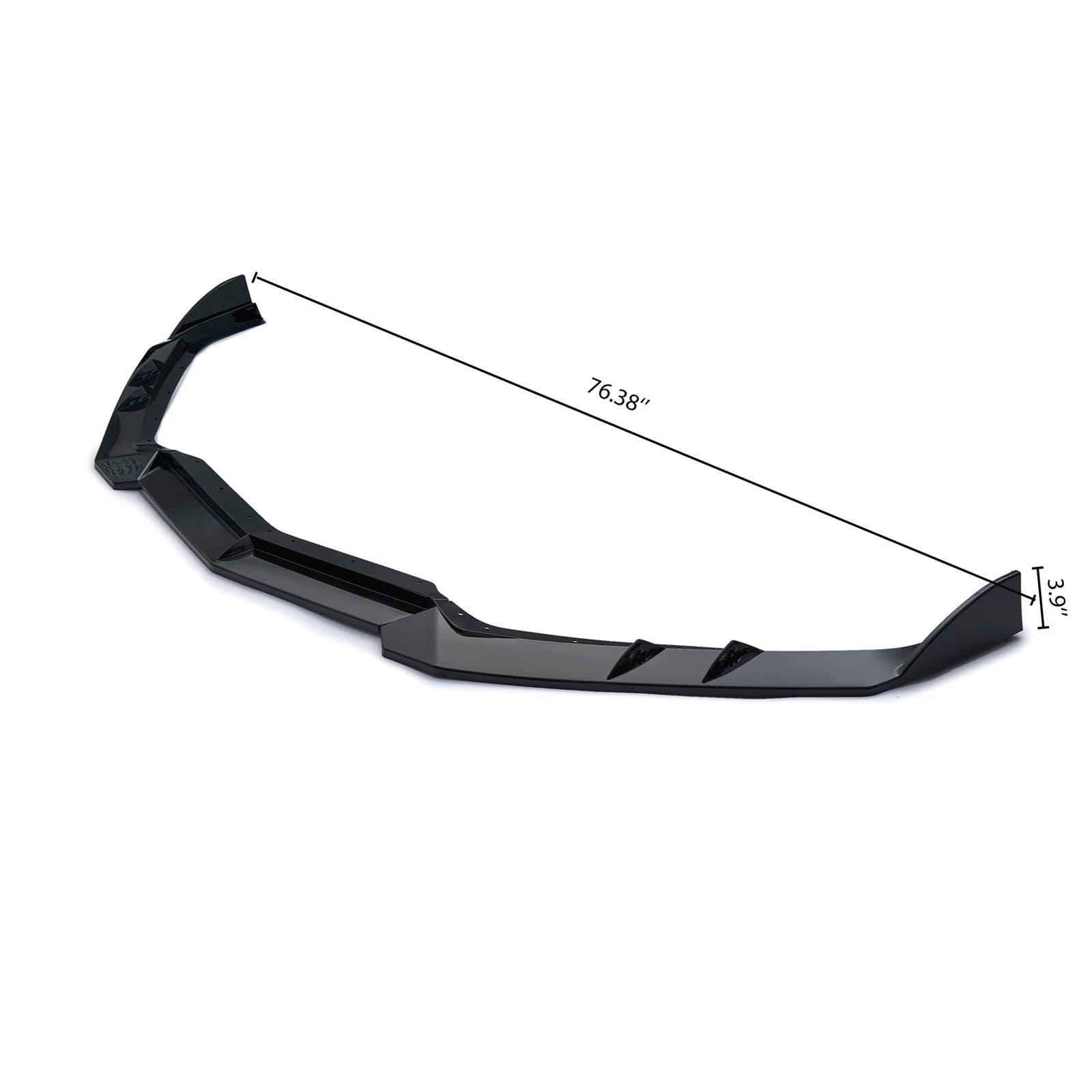 For Chevrolet Corvette C8 2020-2024 Front Bumper Lip Splitter