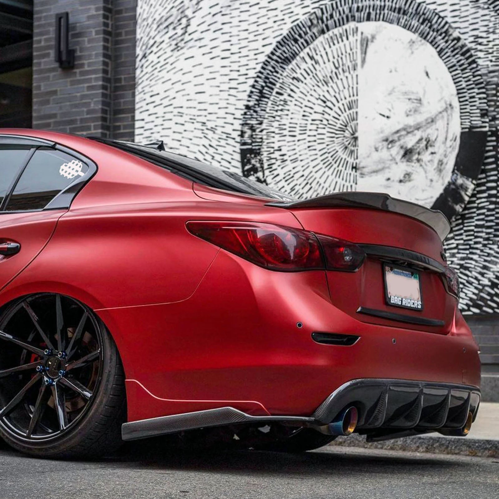 For Infiniti Q50 2018-2024 Base Luxe Full Body Kits