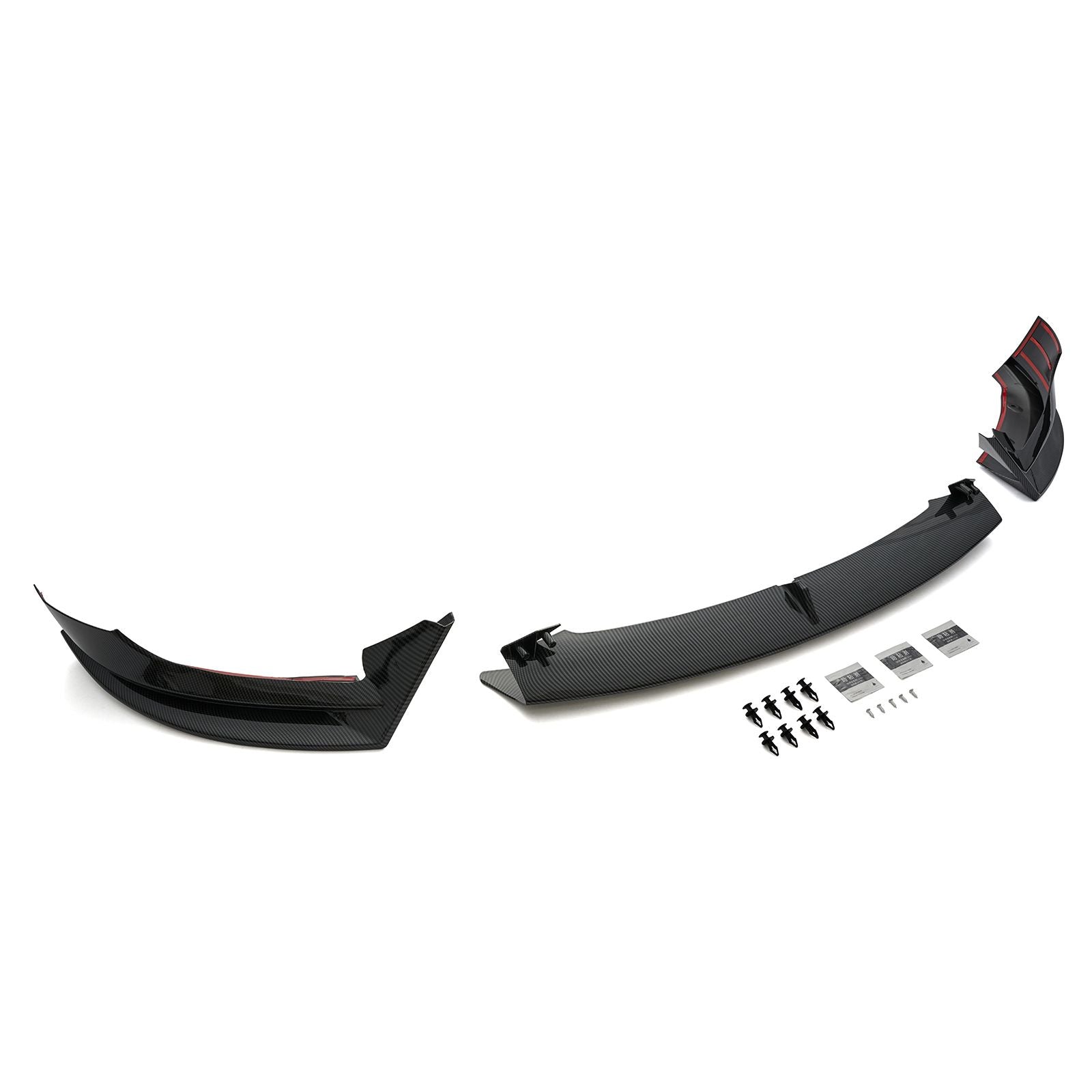 For Tesla Model 3 2017-2023 Front Bumper Lip Splitter