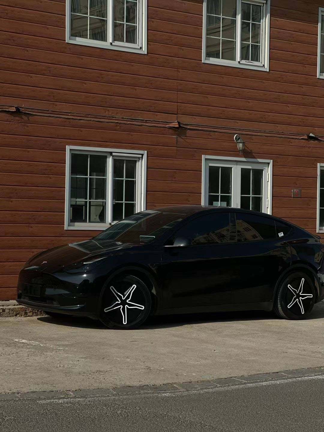 W2 Tesla Model 3 hubcap Wheel Cap 18 Inch Hub Caps(Set of 4)