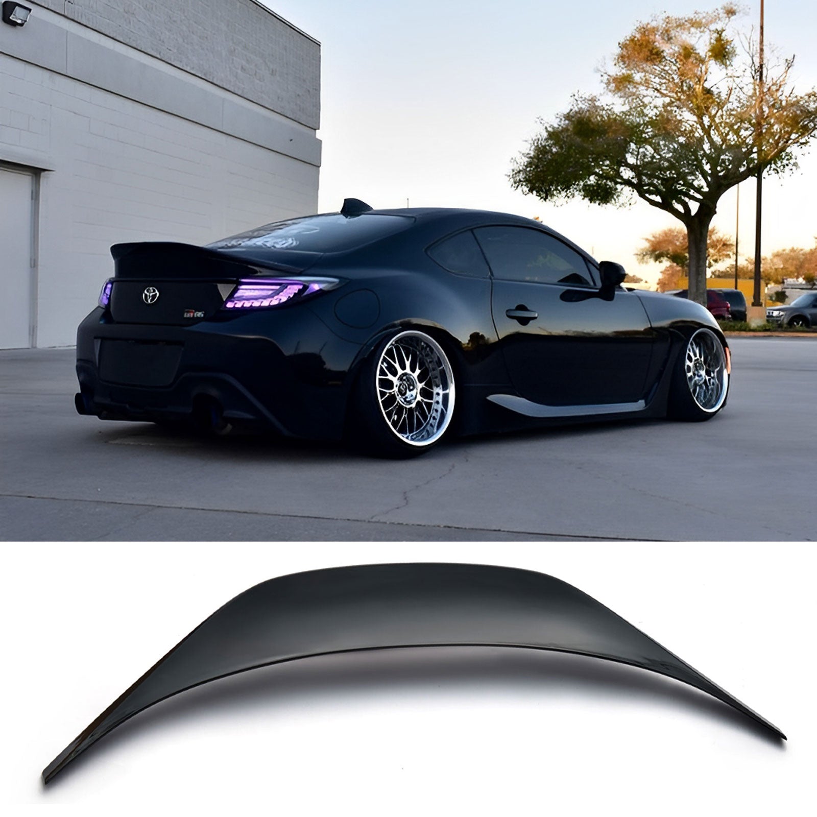 Rear Trunk Spoiler Wing For 2022-2024 Subaru BRZ TOYOTA GR 86