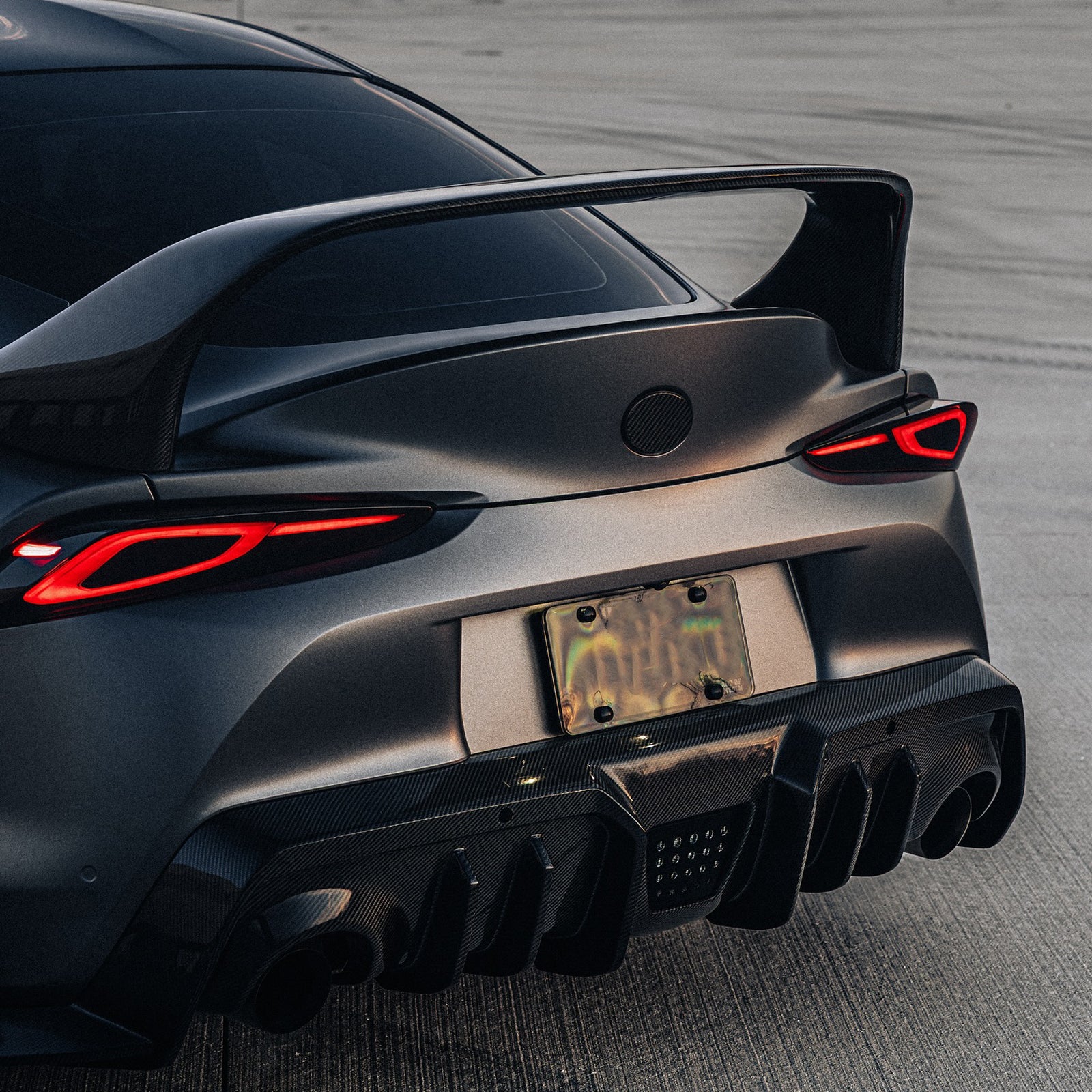 For 2019 - 2025 Toyota Supra A90 A91 Blackened Taillight Cover