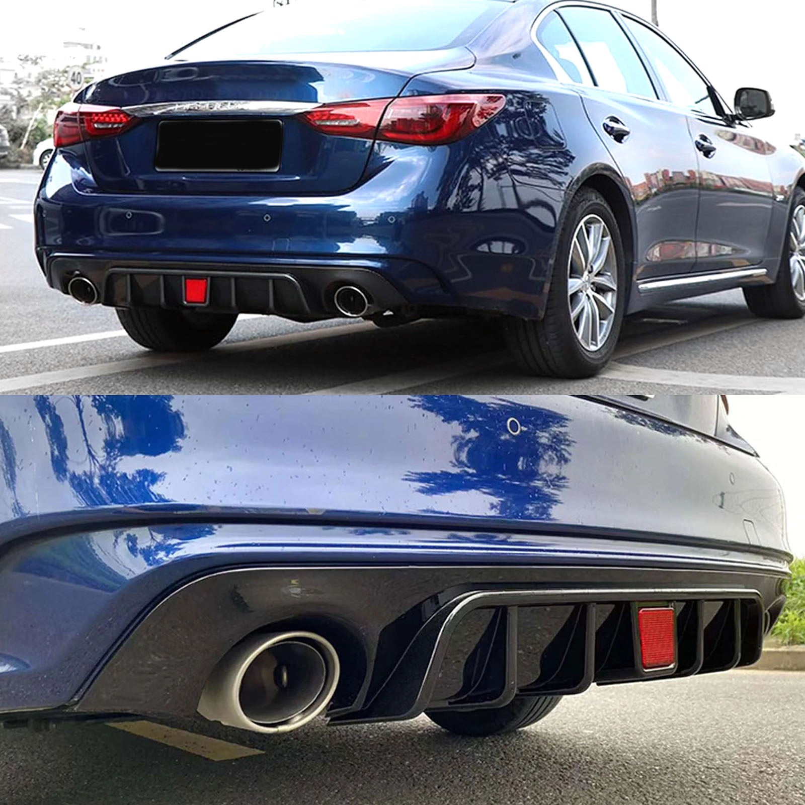 For Infiniti Q50 2018-2024 Base Luxe Full Body Kits
