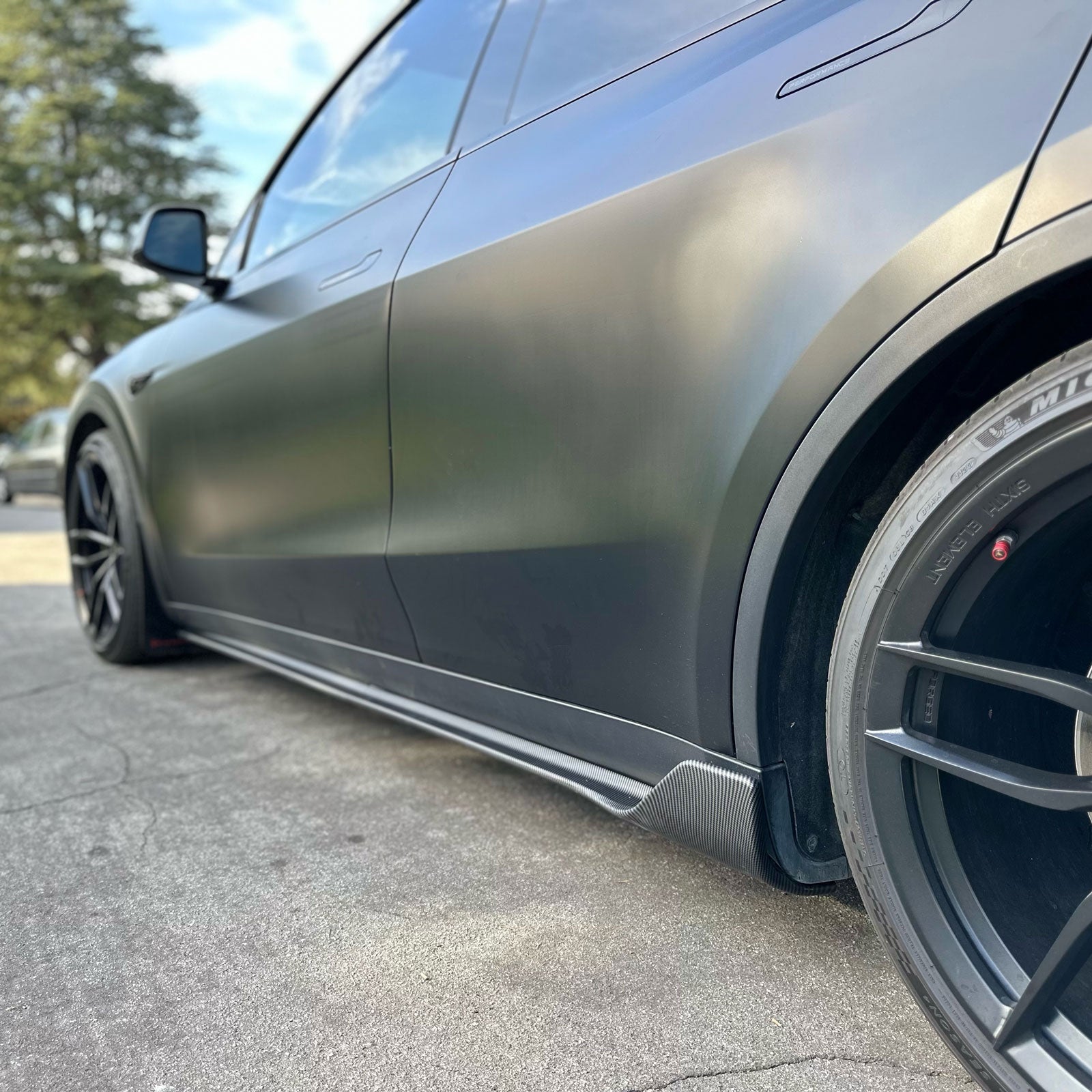 Side Skirts For Tesla Model Y 2020-2024