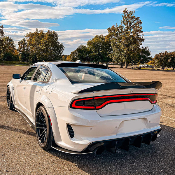 Rear WickerBill Spoiler For Dodge Charger 2015-2023