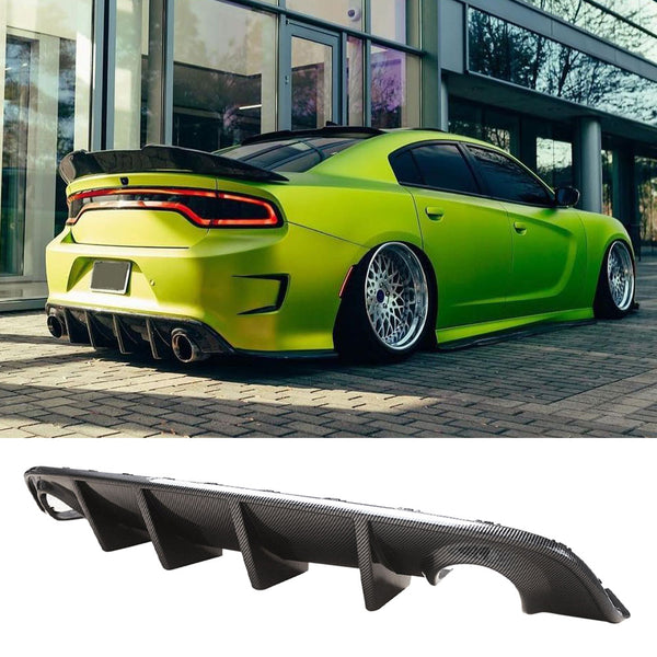 For 2015-2023 Dodge Charger SRT GT Rear Diffuser OE Style