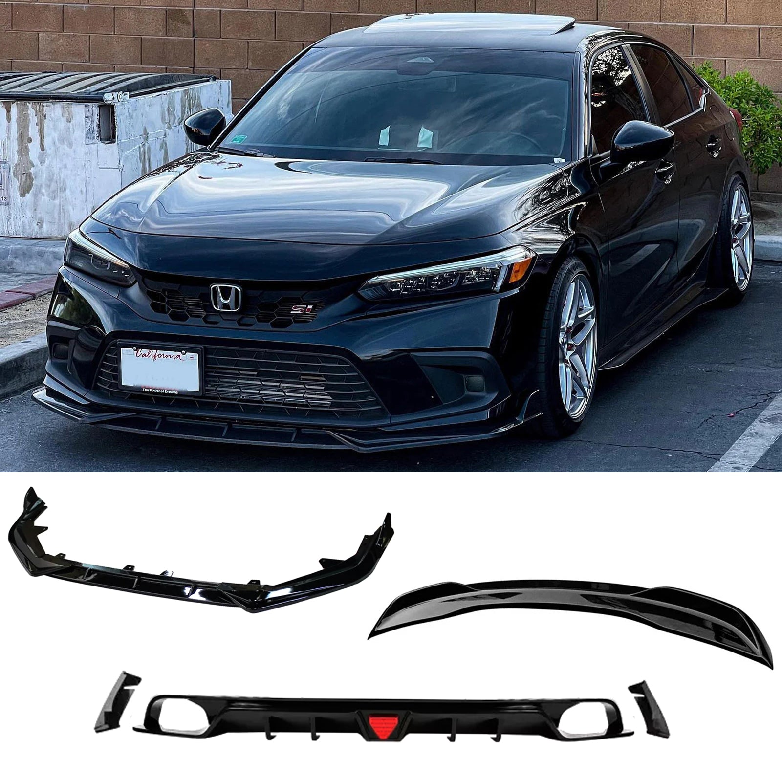 For Honda Civic Sedan 2022-2024 Full Body Kits