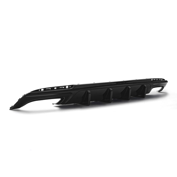 Rear Bumper Diffuser For 15-23 Chrysler 300 Rectangle Exhaust