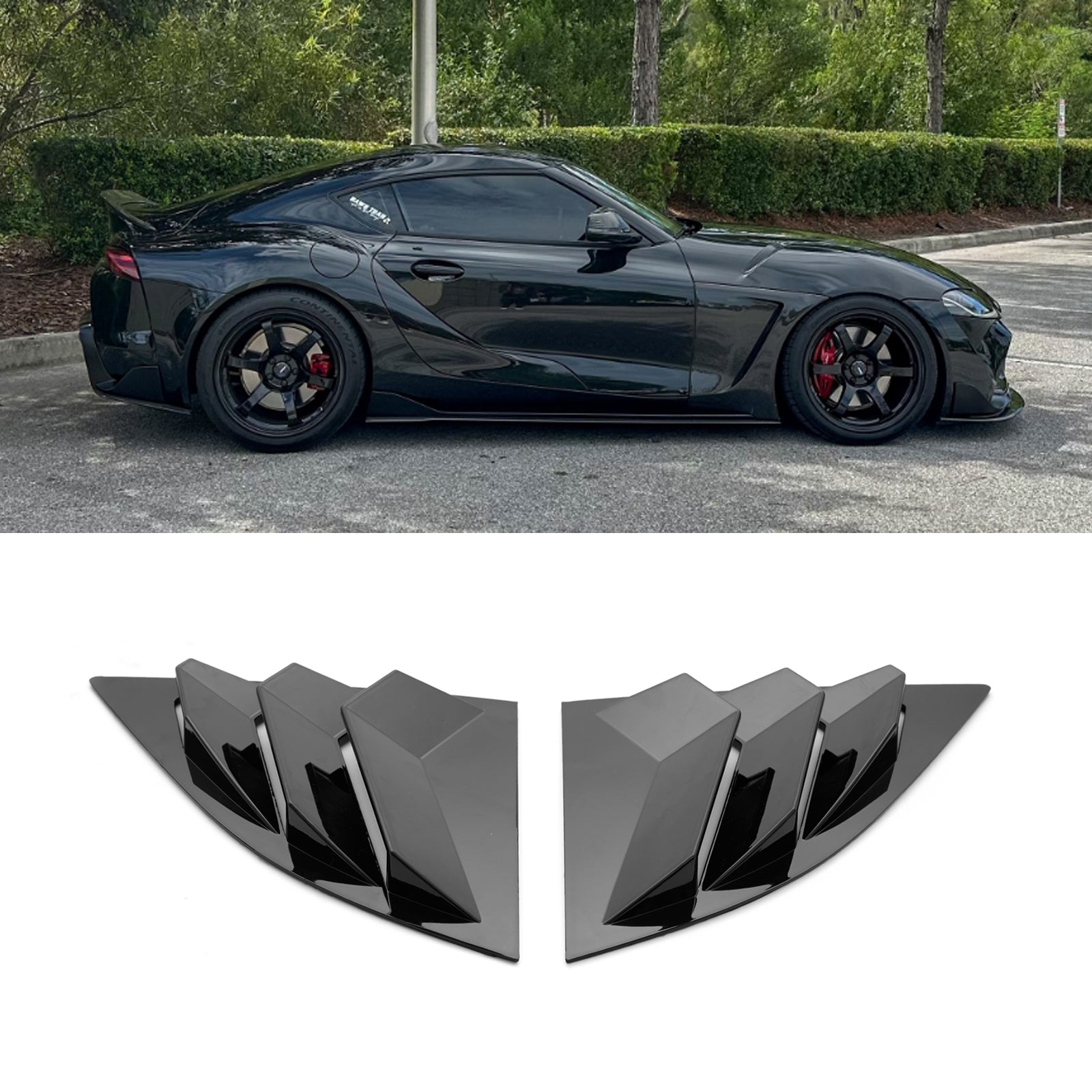 For 2020-2025 Toyota Supra A90 A91 Blinds