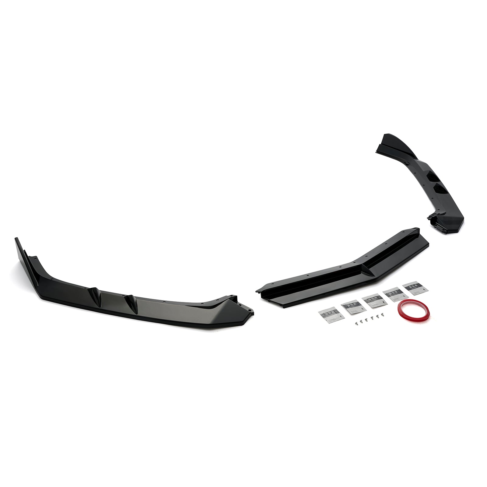 For Chevrolet Corvette C8 2020-2026 Front Bumper Lip Splitter