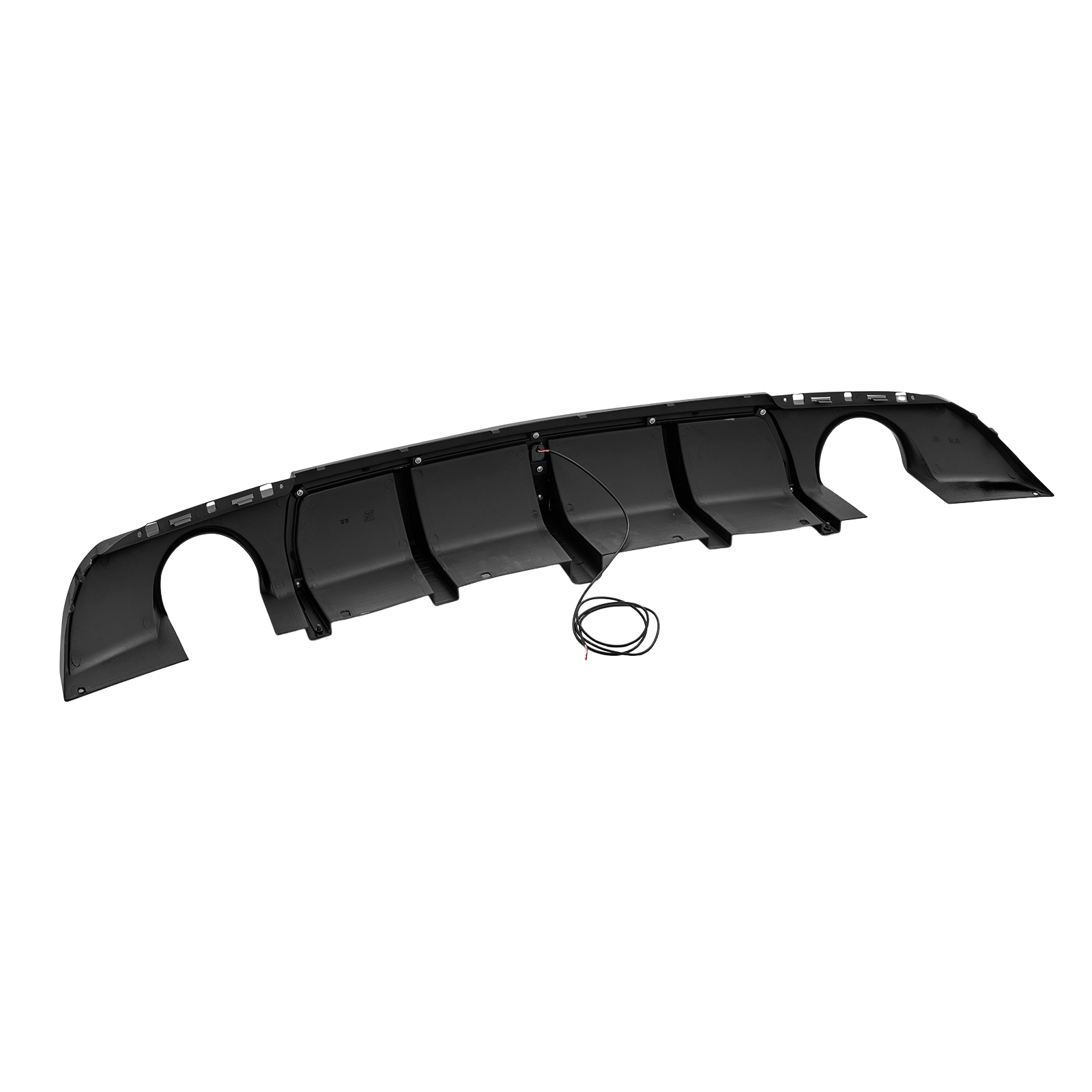 For 2015-2023 Chrysler 300 SRT LED Light Rear Bumper Diffuser
