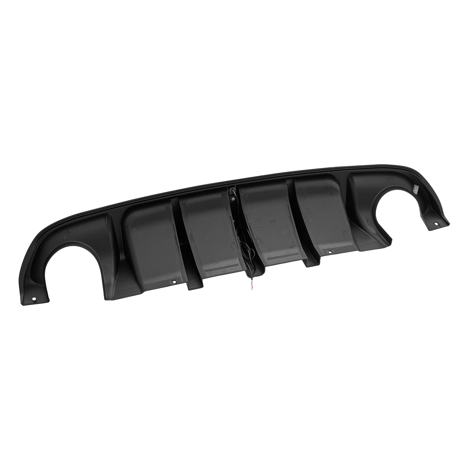 For 2014-2017 Infiniti Q50 W/ LED Brake Light Rear Bumper Diffuser