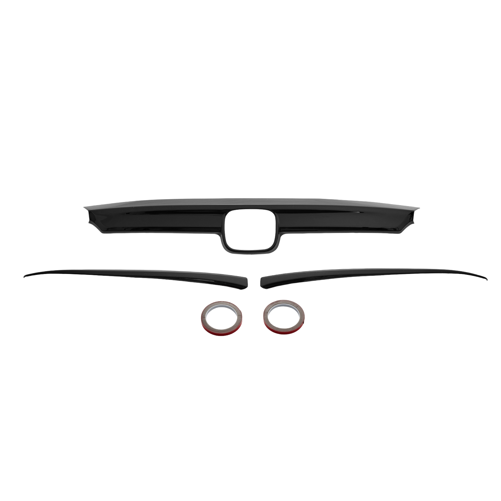 For 2021-2022 Honda Accord Front Grille Garnish Trim & Eyelid Cover