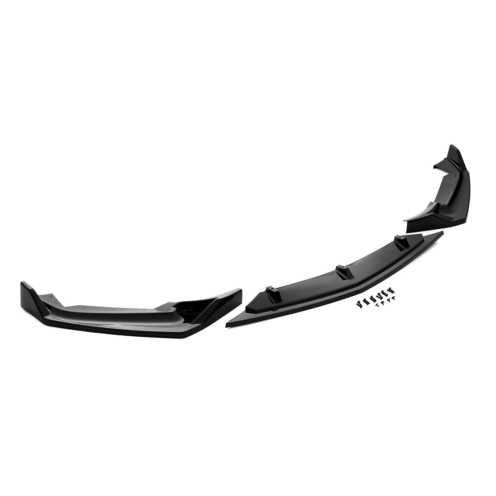 For 2020-2024 Cadillac CT5 Front Bumper Lip Splitter 3PCS