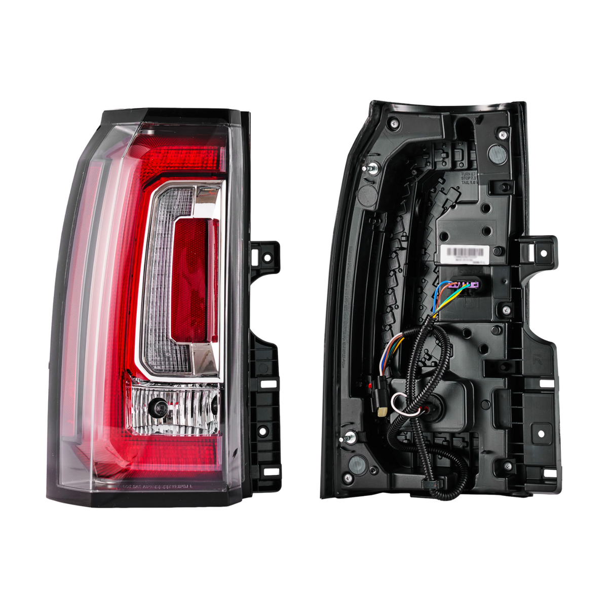 For 2015-2020 GMC Yukon/Yukon XL w/Bulb Pair Left+Right LED Tail Lights Assembly