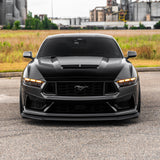 Front Bumper Lip Splitter For 24-25 Ford Mustang 3PCS