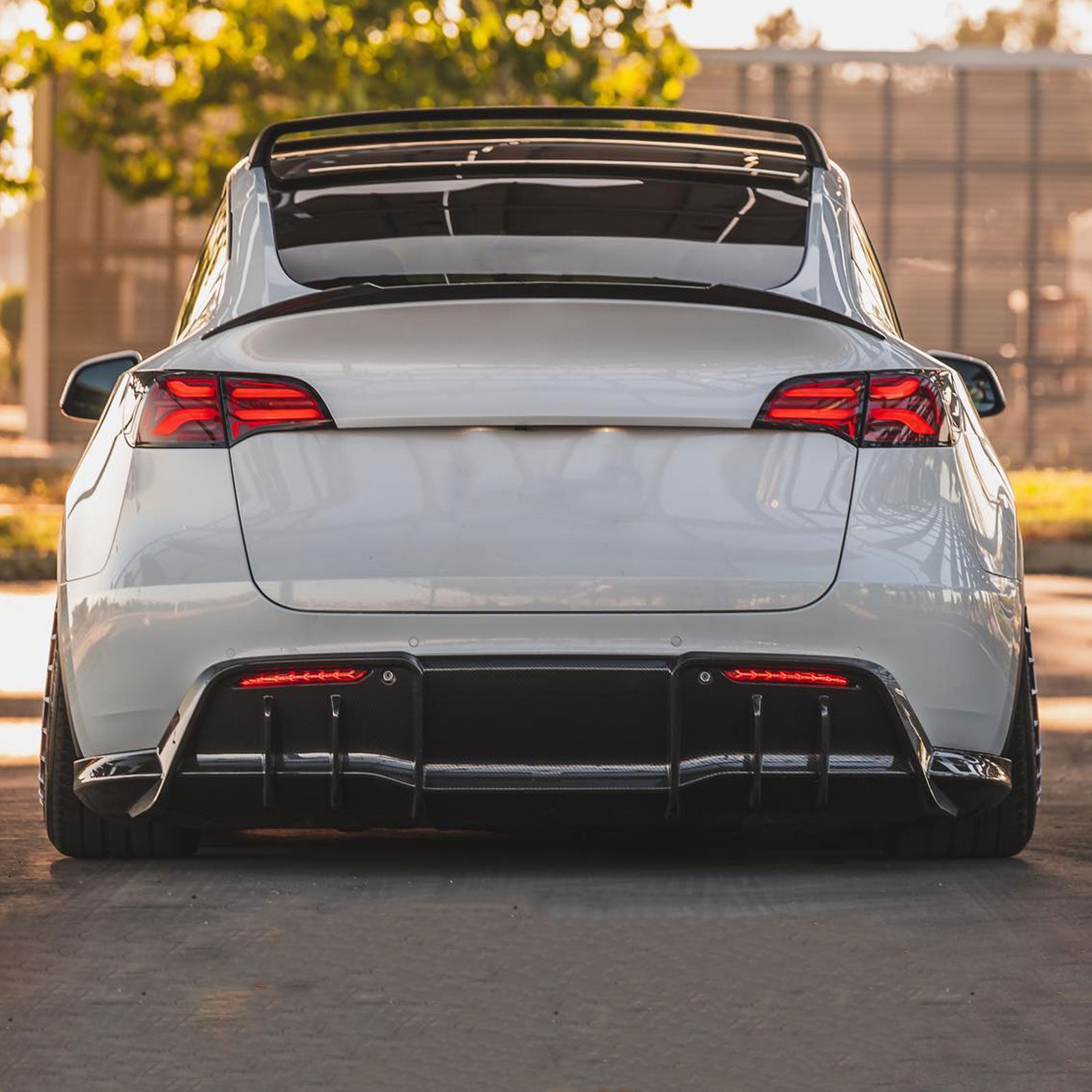 W2 Rear Diffuser For Tesla Model Y 2020-2024