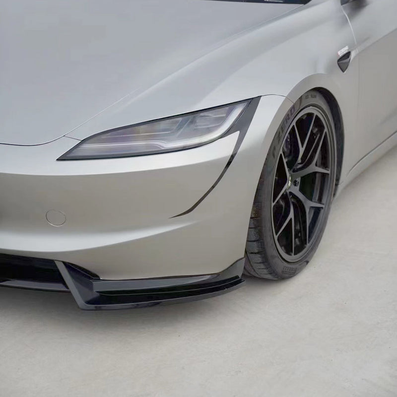 For Tesla Model 3 2024+ Front Bumper Lip Splitter