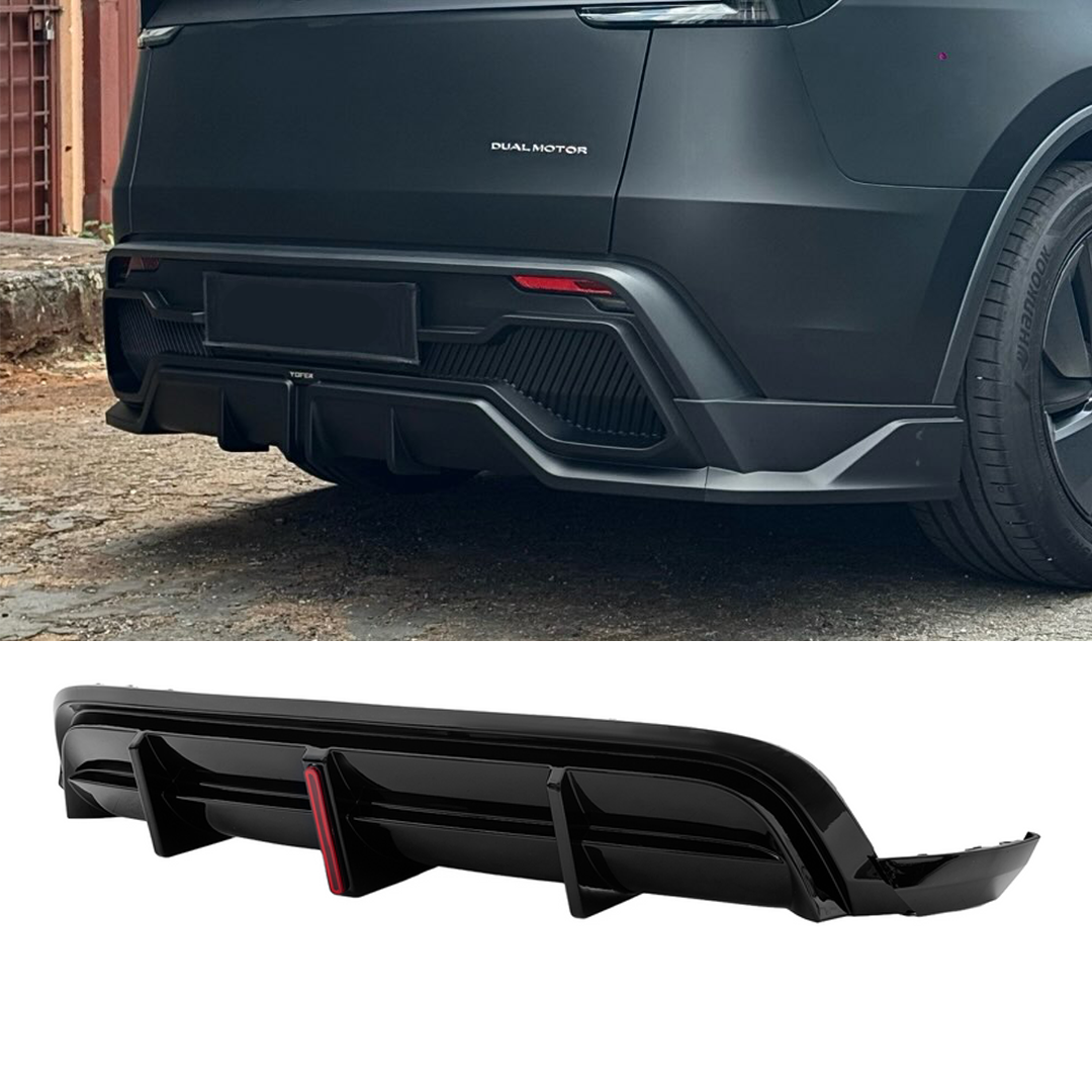 For 2025-2026 Tesla Model Y Yofer Light LED Rear Diffuser 3PCS