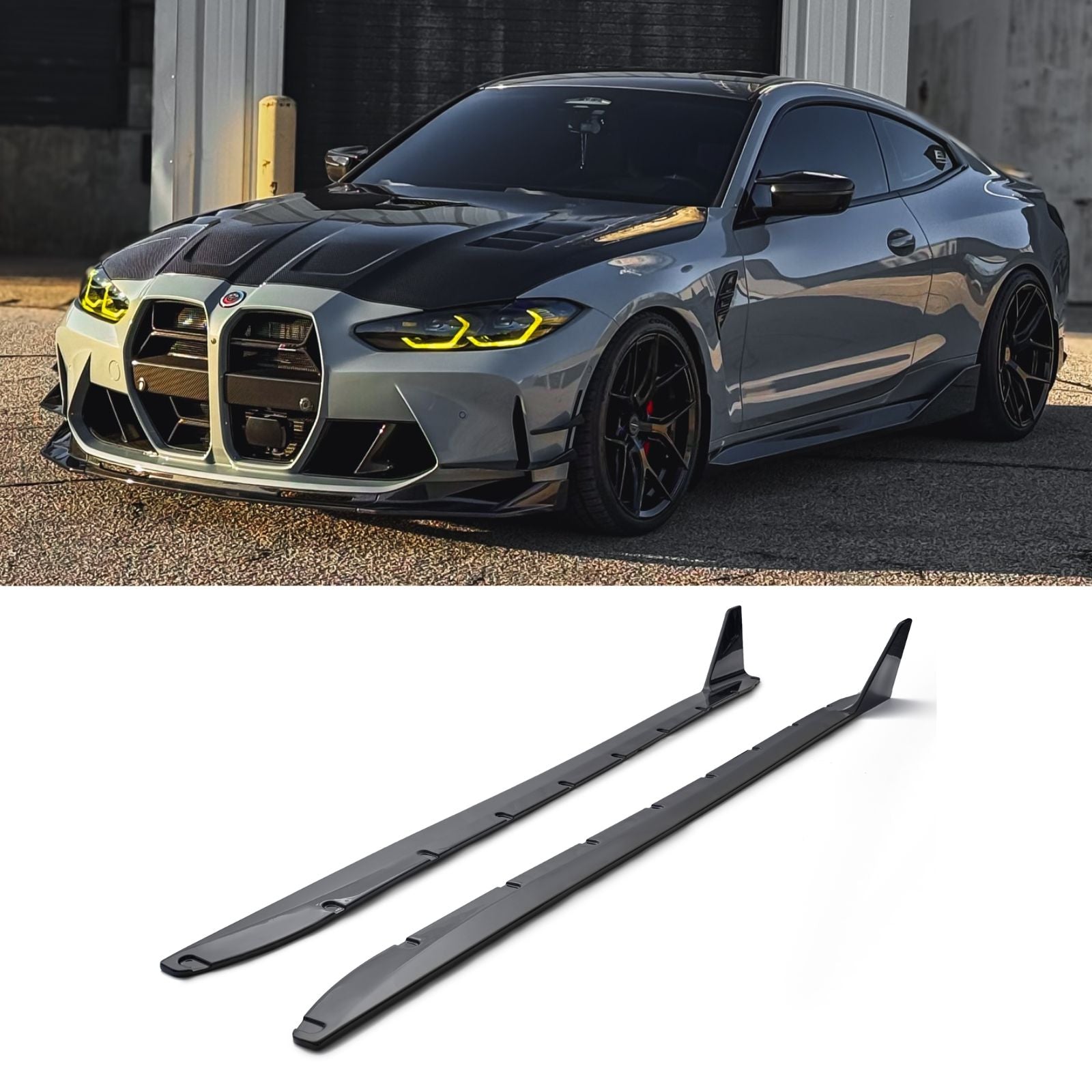 For 2021-2025 BMW G80 M3 G82 G83 M4 Side Skirts