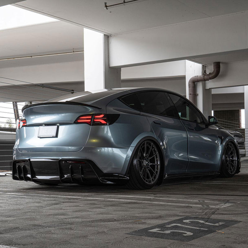 Model Y Rear Diffuser Ev Base W2 Rear Diffuser For Tesla Model Y 2020-2024 – w2bodykits